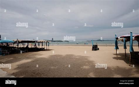 Pattaya Beach on Beach Road Pattaya Thailand Stock Photo - Alamy