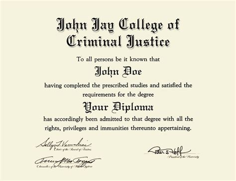 Criminal Justice Diploma