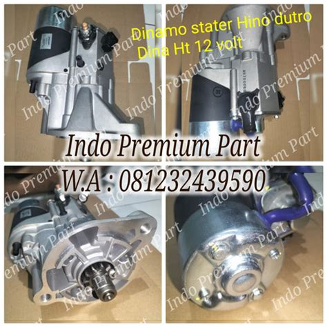 Jual Dinamo Starter Hino Dutro Dyna HT 12 Volt Original Jakarta Utara