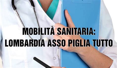 Mobilit Sanitaria Lombardia Assopigliatutto Salutepi