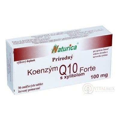 Naturica P Rodn Koenzym Q Forte Mg Tablet Od K Heureka Cz