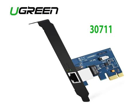 Card mạng PCI e 1x Gigabit 10 100 1000 Mbps Ugreen 30771