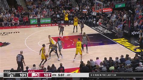 Shot Clock Violation: Nets @ Hawks | NBA Official