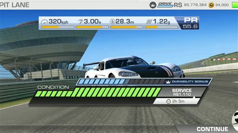 Real Racing Weekly Time Trial Tournament Stage Top