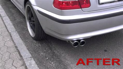 BMW E46 318I Valvetronic With Supersprints Sports Exhaust YouTube