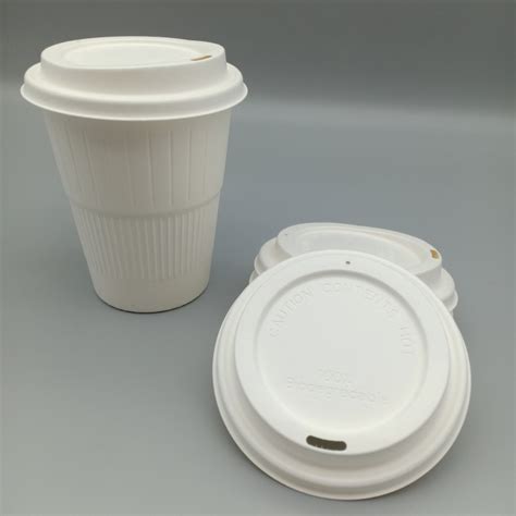 China Compostable Disposable Biodegradable Sugarcane Mm Coffee Cup