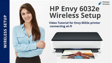 HP Envy 6032e Wireless Setup Printer Installation Wi Fi Setup