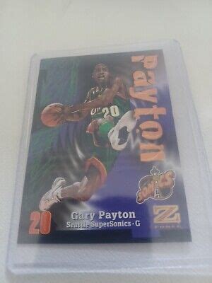 Gary Payton Skybox Z Force Seattle Supersonics Ebay