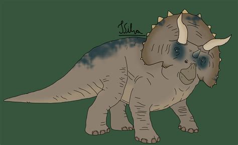 Jurassic World Triceratops by Thiagosaurus on DeviantArt