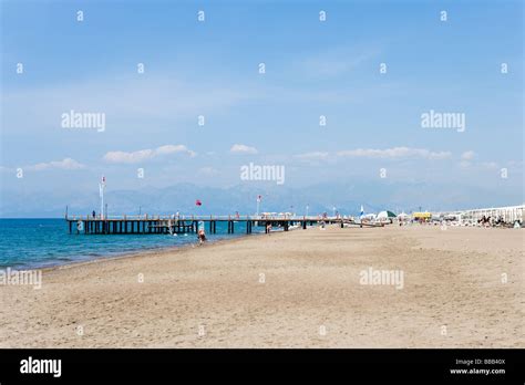 Lara Beach, near Antalya, Mediterranean Coast, Turkey Stock Photo - Alamy