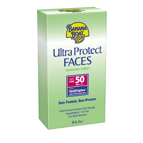 Jual Banana Boat Ultra Protect Faces Sunscreen Lotion Spf Ml