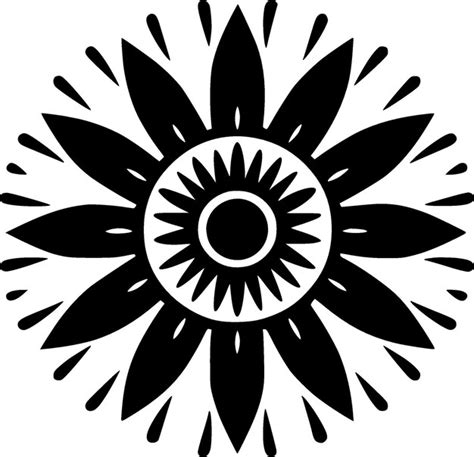 Premium Vector Sunflower Minimalist And Simple Silhouette Vector