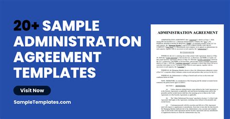 Free 20 Administration Agreement Samples In Pdf Ms Word