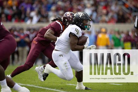 October Wake Forest Demon Deacons Running Back Justice