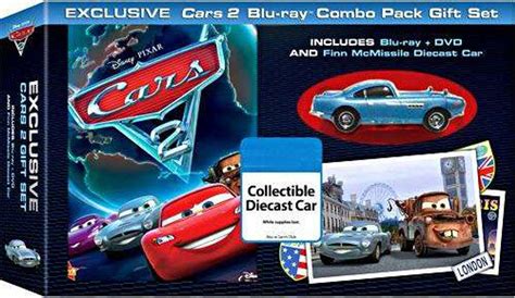 Disney Pixar Cars Cars 2 Cars 2 Blu-ray Combo Pack Gift Set Exclusive ...