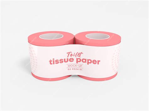 Premium Psd Toilet Tissue Paper Roll Packaging Mockup