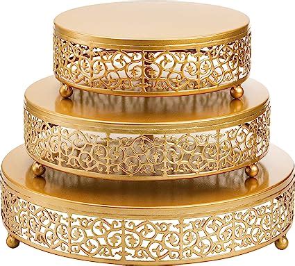 Hedume Pack Cake Stands Metal Cake Stands Dessert Display Cupcake