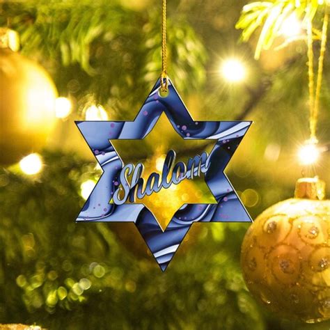 Star of David Hanukkah Ornament Hanukkah Decor Passover - Etsy