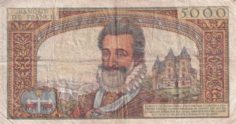 Billet France Nf Sur Francs Henri Iv S Rie C