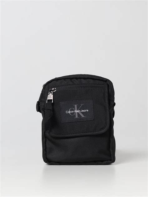 Calvin Klein Jeans Shoulder Bag For Man Black Calvin Klein Jeans Shoulder Bag K50k510091