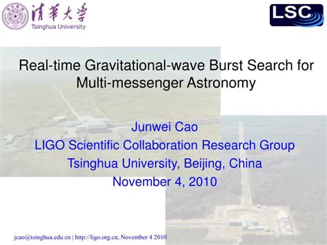 Ppt Real Time Gravitational Wave Burst Search For Multi Messenger