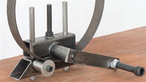 Make A Metal Bender Very Simple Homemade Roller Bender Without