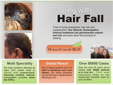 HomeoConsult RD: Hair Loss homeopathy doctor treatment, medicines