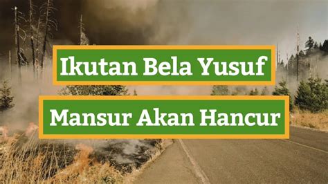 Ustadz Tabrani Sabirin Ikutan Bela Yusuf Mansur Akan Hancur Youtube