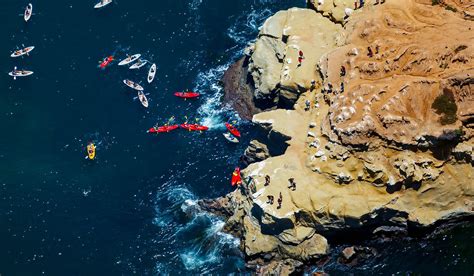 Kayaking the La Jolla Bay Caves | West Coast Aerial Photography, Inc