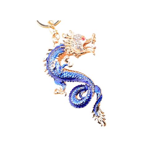 Pontos 3D Cartoon 2024 Year Of Dragon Pendant Dragon Keychain With