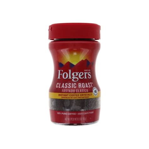 Folgers Classic Roast Instant Coffee Bottle 3 Oz Ebay