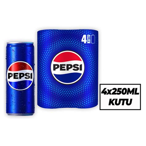 Pepsi Özel Kutu 4x250 Ml