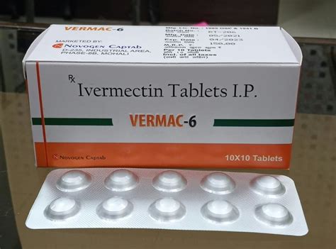 Ivermectin 6mg Tablets At Rs 150 Strip Of 10 Tablets Iverheal 6 In