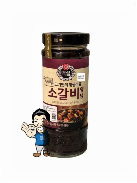 Beksul Korean BBQ Kalbi Sauce Marinade Saus Bumbu Marinasi 500 G