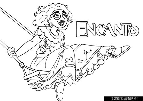 Encanto Coloring Pages