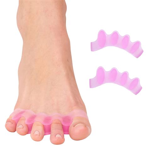 Willed Toe Separators Soft Gel Toe Spacers To Correct Bunions Toe