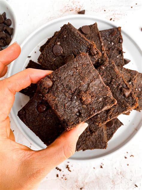 Vegan Sweet Potato Brownies Made With Oat Flour