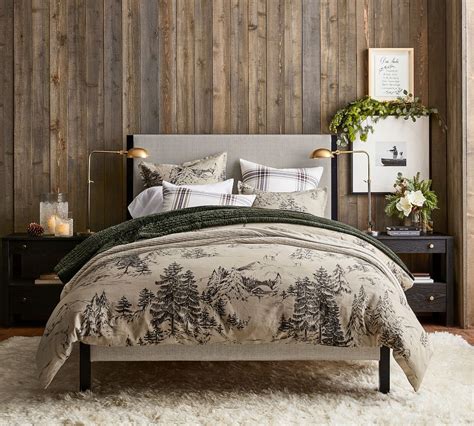 Rustic Forest Duvet Cover And Shams Pottery Barn