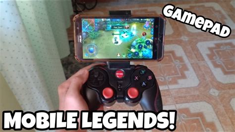 How To Play Mobile Legends Using Gamepad Controller Youtube