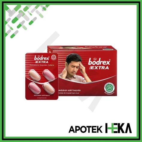 Jual Bodrex Extra Box Isi X Tablet Meredakan Sakit Kepala Di