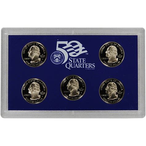 2003 United States Mint 50 State Quarters Proof Set EBay