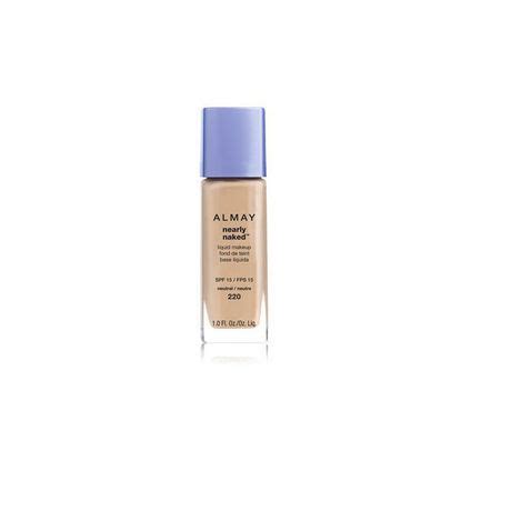 Almay Nearly Naked Makeup With Spf Warm Ounce Bottle