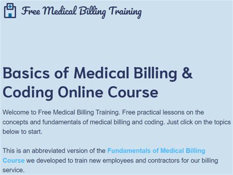 Top 7 Free Medical Billing And Coding Course 2025 Update