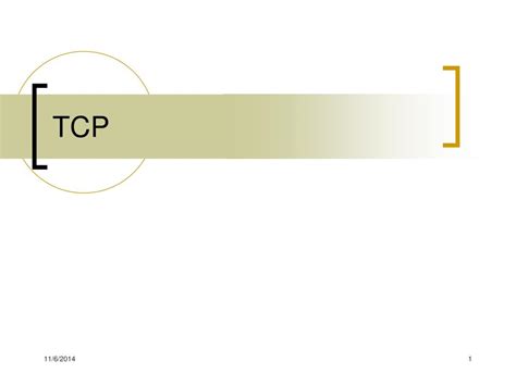 Ppt Tcp Powerpoint Presentation Free Download Id6258999