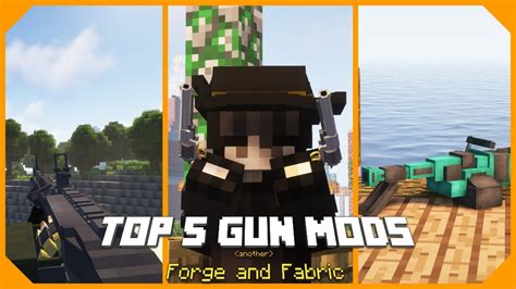 Another 5 Amazing Gun Mods Minecraft Forgefabric 1192 And Other