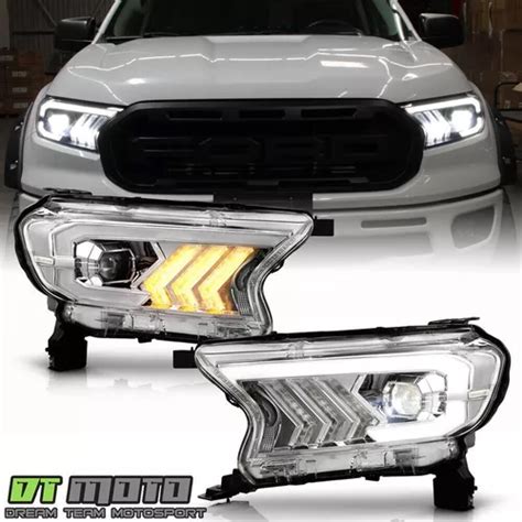 Par Faros Led Ford Ranger Xlt L Meses Sin Inter S