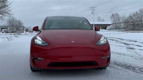 Tesla Model Y Put To The Test After First Big Snow