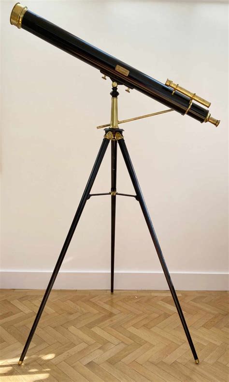 Mid Victorian Telescope On Stand By Jt Slugg Of Manchester Jason Clarke Antiques