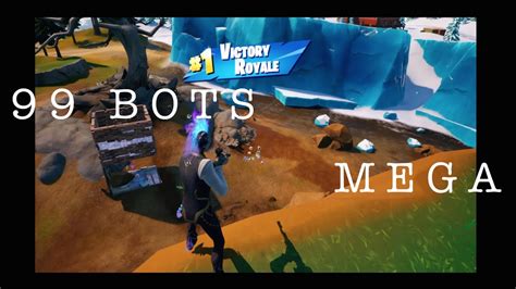 Fortnite Battle Royale 99 Bots Solo Squads Youtube