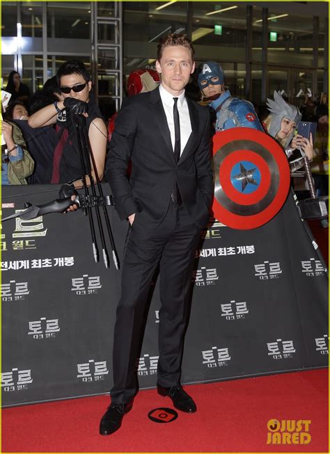 Tom Hiddleston Thor The Dark World South Korea Premiere Photo